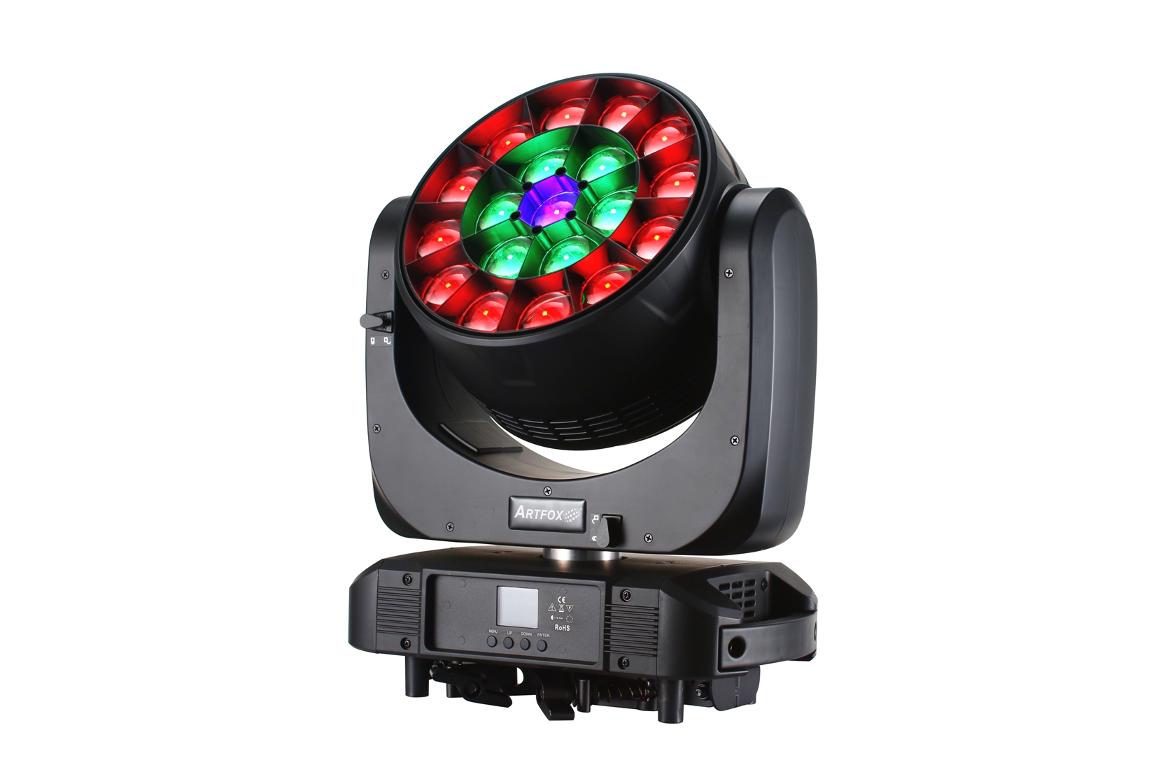 LED Moving Head:Beam Wash 2-in-1, 19x40w RGBW, Pixel Tech